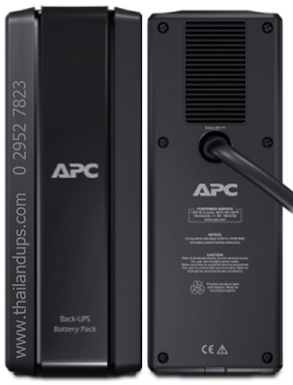 apc br24bpg เป็น external battery สำหรับ apc br1500gi รุ่นเดียวเท่านั้น  external battery รุ่นนี้ มาพร้อมกับสายไฟ ที่เชื่อมต่อกับ br1500gi.